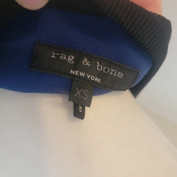 Rag & Bone Neoprene Colorblock Longsleeve Pullover - Picture 8 of 14